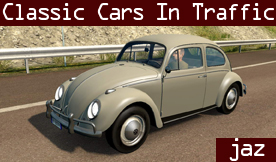 Classic Cars Traffic Pack by TrafficManiac (jaz)
