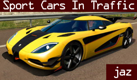 Sport Cars Traffic Pack by TrafficManiac (jaz)